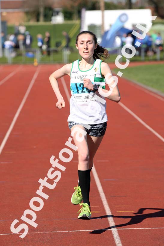 Womens Under-17s 5k Road Race, Stanley Park, Blackpool. Photo: David T. Hewitson/Sports for All Pics